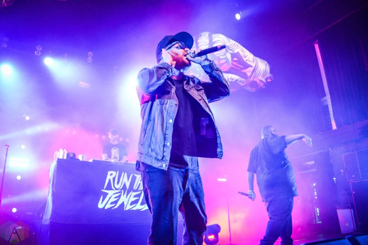 Run The Jewels performs at Terminal 5 in New York City on February 26, 2017. (Photo: Alx Bear/Aesthetic Magazine)