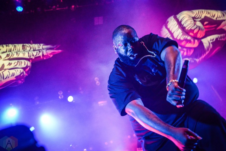 Run The Jewels performs at Terminal 5 in New York City on February 26, 2017. (Photo: Alx Bear/Aesthetic Magazine)