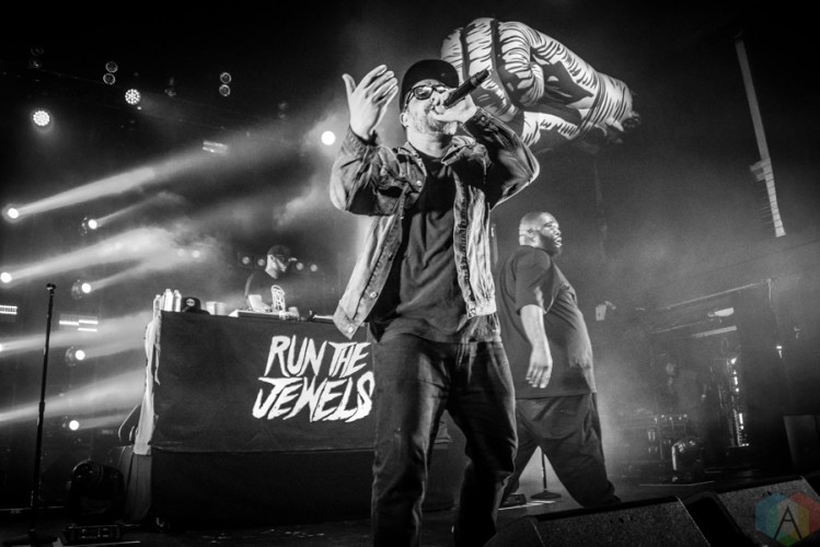 Run The Jewels performs at Terminal 5 in New York City on February 26, 2017. (Photo: Alx Bear/Aesthetic Magazine)