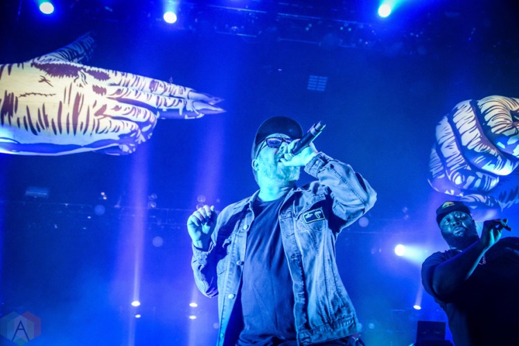Run The Jewels performs at Terminal 5 in New York City on February 26, 2017. (Photo: Alx Bear/Aesthetic Magazine)