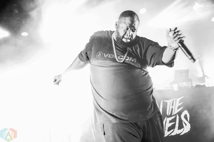 Run The Jewels performs at Terminal 5 in New York City on February 26, 2017. (Photo: Alx Bear/Aesthetic Magazine)