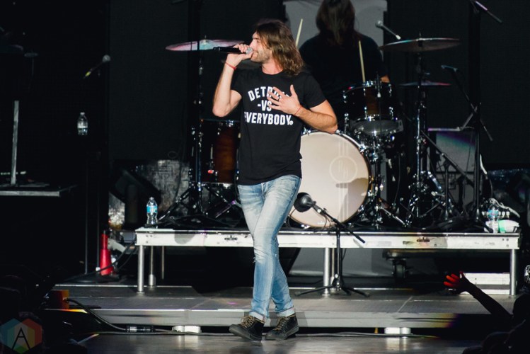 Ryan Hurd performs at the Dow Event Center in Saginaw, MI on February 23, 2017. (Photo: Jennifer Boris/Aesthetic Magazine)