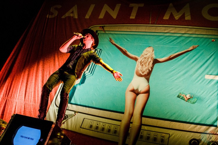 Saint Motel performs at the Mohegan Sun Arena in Uncasville, CT on February 24, 2017. (Photo: Timothy Boyer/Aesthetic Magazine)