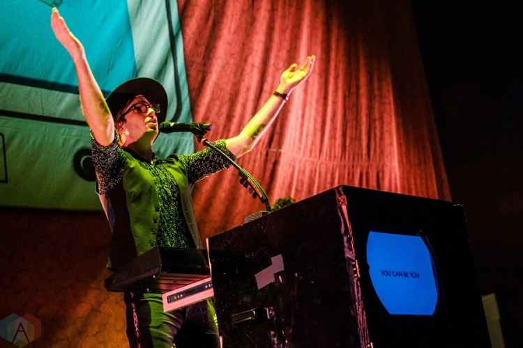Saint Motel performs at the Mohegan Sun Arena in Uncasville, CT on February 24, 2017. (Photo: Timothy Boyer/Aesthetic Magazine)