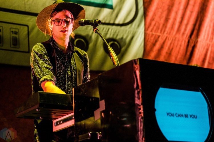 Saint Motel performs at the Mohegan Sun Arena in Uncasville, CT on February 24, 2017. (Photo: Timothy Boyer/Aesthetic Magazine)