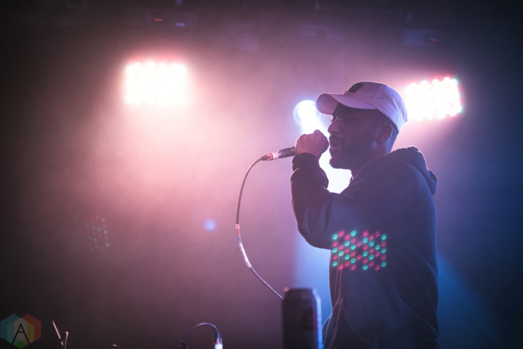 Sango performs at the Velvet Underground in Toronto on February 16, 2017. (Photo: Mike Nguyen/Aesthetic Magazine)