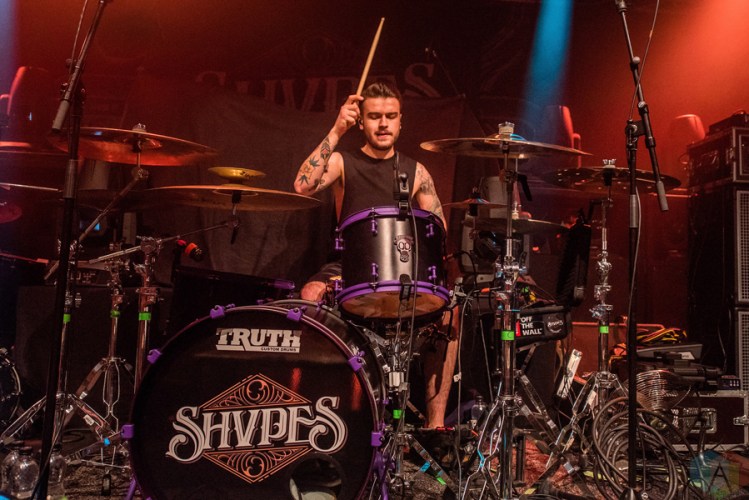 Shvpes performs at Rock City in Nottingham on February 18, 2017. (Photo: Sabrina Ramdoyal/Aesthetic Magazine)