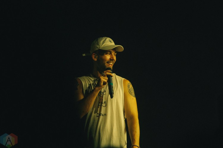 SonReal performs at the Mod Club in Toronto on February 18, 2017. (Photo: Stephan Ordonez/Aesthetic Magazine)