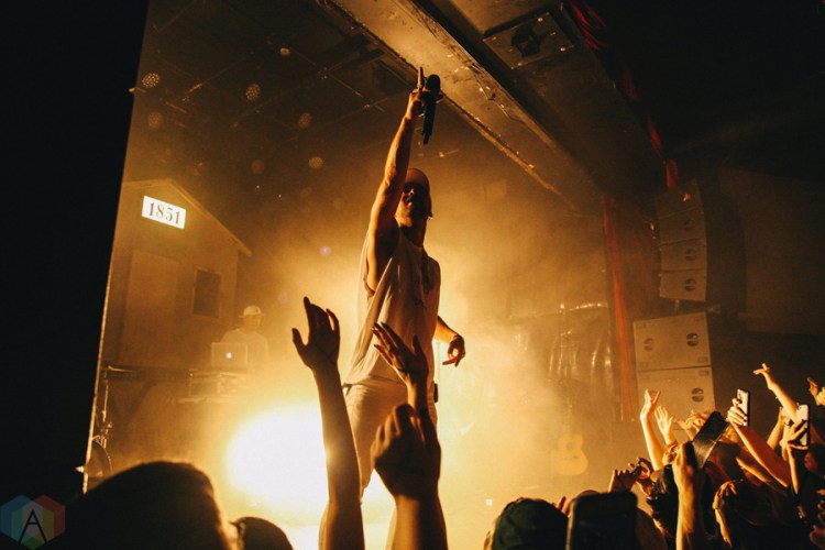SonReal performs at the Mod Club in Toronto on February 18, 2017. (Photo: Stephan Ordonez/Aesthetic Magazine)