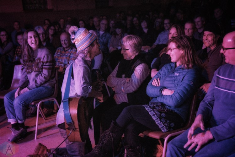 Steve Poltz performs at Hillside Inside in Guelph on February 10, 2017. (Photo: Dan Fischer/Aesthetic Magazine)