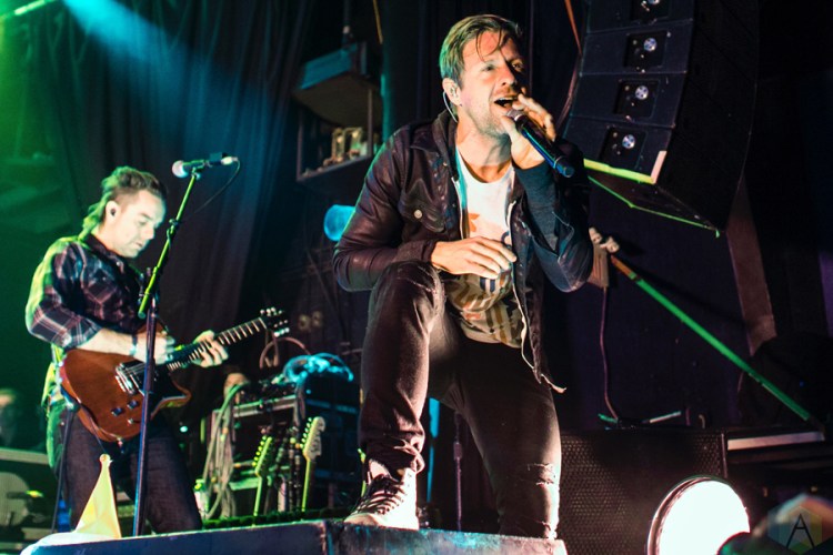 Switchfoot performs at the Phoenix Concert Theatre in Toronto on February 8, 2017. (Photo: Alyssa Balistreri/Aesthetic Magazine)