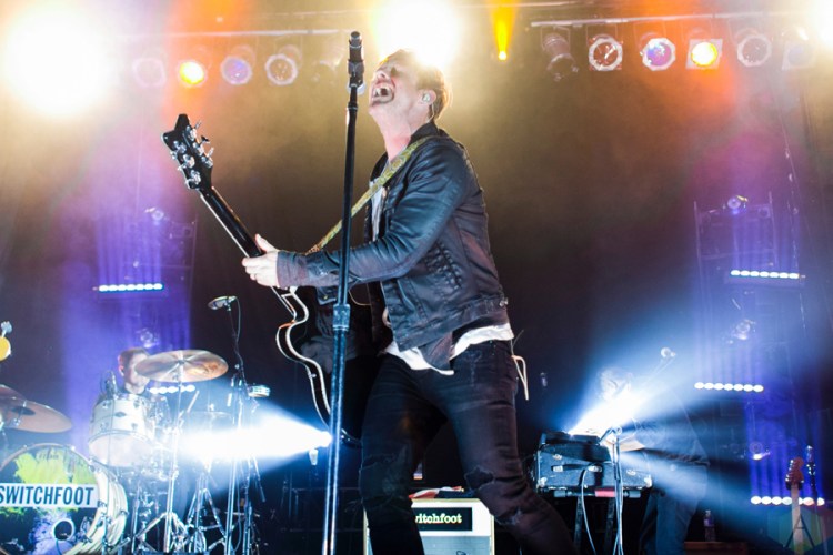 Switchfoot performs at the Phoenix Concert Theatre in Toronto on February 8, 2017. (Photo: Alyssa Balistreri/Aesthetic Magazine)