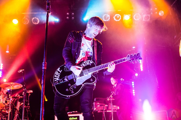 Switchfoot performs at the Phoenix Concert Theatre in Toronto on February 8, 2017. (Photo: Alyssa Balistreri/Aesthetic Magazine)