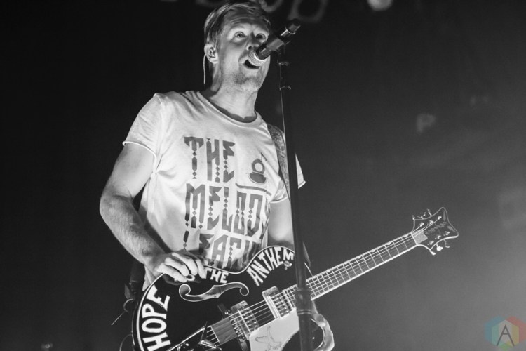 Switchfoot performs at the Phoenix Concert Theatre in Toronto on February 8, 2017. (Photo: Alyssa Balistreri/Aesthetic Magazine)