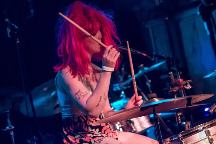 Tacocat performs at the Valley Bar in Phoenix on February 21, 2017. (Photo: Meghan Lee/Aesthetic Magazine)
