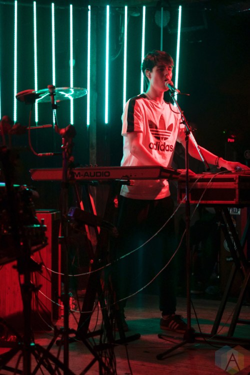 Tennyson performs at the Fortune Sound Club in Vancouver on February 18, 2017. (Photo: Philip Moussavi/Aesthetic Magazine)