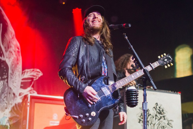 The Cadillac Three performs at St. Andrews Hall in Detroit on February 3, 2017. (Photo: Jennifer Boris/Aesthetic Magazine)