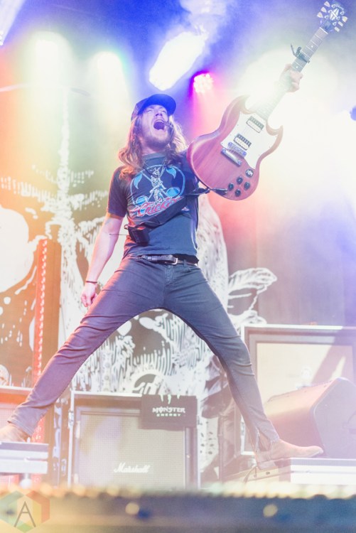 The Cadillac Three performs at St. Andrews Hall in Detroit on February 3, 2017. (Photo: Jennifer Boris/Aesthetic Magazine)