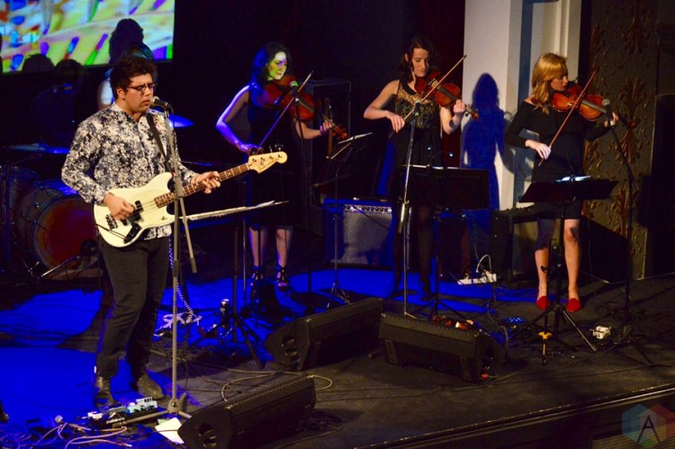 The Elwins perform at the Great Hall in Toronto on February 2, 2017. (Photo: Justin Roth/Aesthetic Magazine)