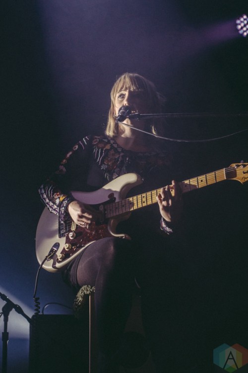 The Joy Formidable performs at Lincoln Hall in Chicago on February 27, 2017. (Photo: Kris Cortes/Aesthetic Magazine)