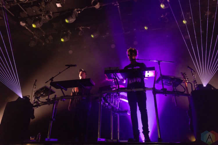 The Knocks perform at the Fillmore in San Francisco on February 9, 2017. (Photo: Ian Young/Aesthetic Magazine)