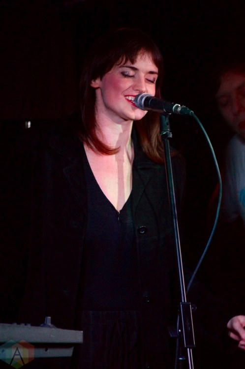 Tops performs at the Garrison in Toronto on February 17, 2017. (Photo: Justin Roth/Aesthetic Magazine)