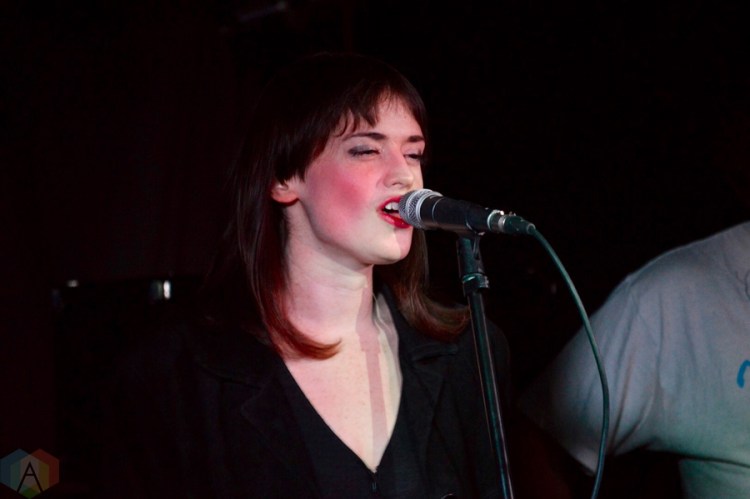 Tops performs at the Garrison in Toronto on February 17, 2017. (Photo: Justin Roth/Aesthetic Magazine)