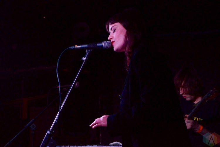 Tops performs at the Garrison in Toronto on February 17, 2017. (Photo: Justin Roth/Aesthetic Magazine)