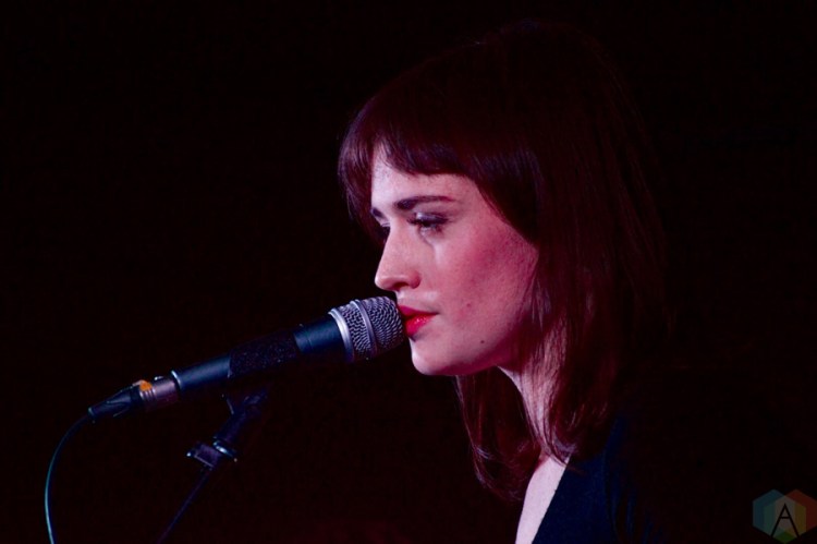 Tops performs at the Garrison in Toronto on February 17, 2017. (Photo: Justin Roth/Aesthetic Magazine)