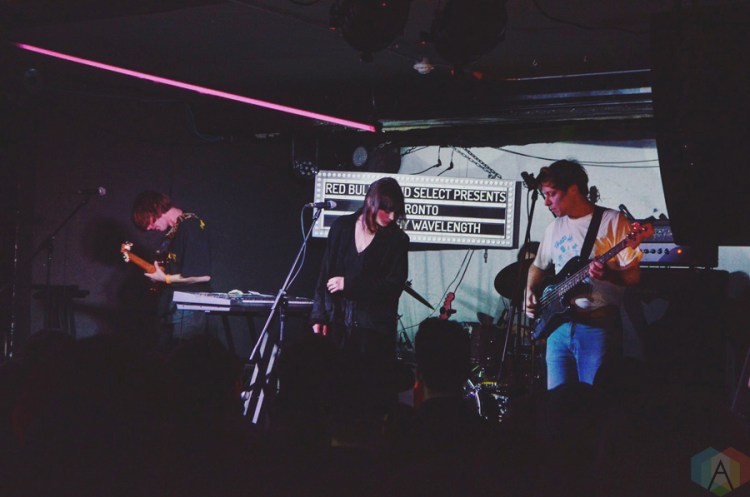 Tops performs at the Garrison in Toronto on February 17, 2017. (Photo: Justin Roth/Aesthetic Magazine)