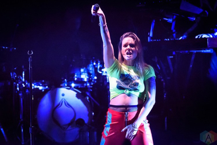 Tove Lo performs at Massey Hall in Toronto on February 17, 2017. (Photo: Angelo Marchini/Aesthetic Magazine)
