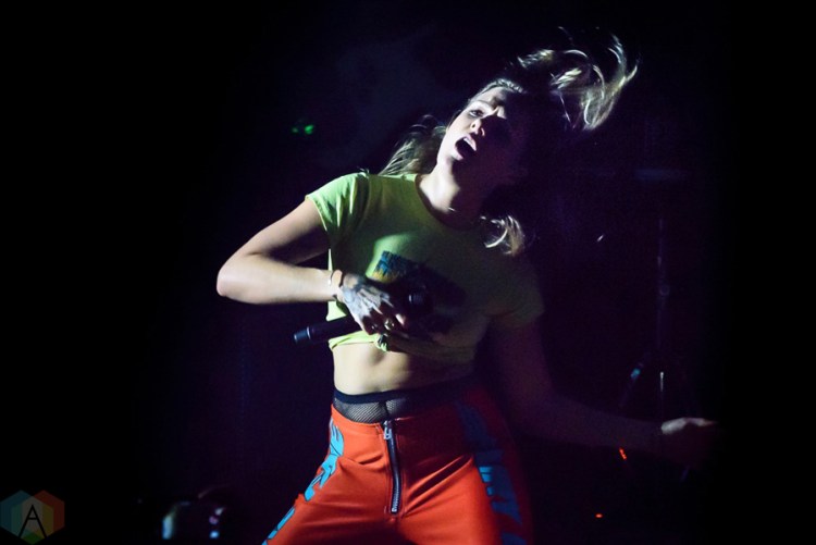 Tove Lo performs at Massey Hall in Toronto on February 17, 2017. (Photo: Angelo Marchini/Aesthetic Magazine)