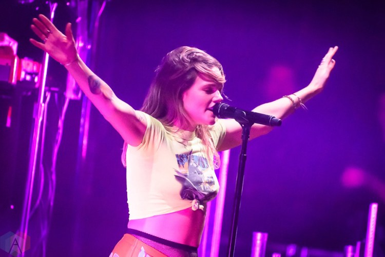 Tove Lo performs at Massey Hall in Toronto on February 17, 2017. (Photo: Angelo Marchini/Aesthetic Magazine)