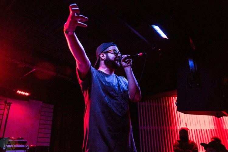 Transit22 performs at Adelaide Hall in Toronto on January 31, 2017. (Photo: Lauren Garbutt/Aesthetic Magazine)