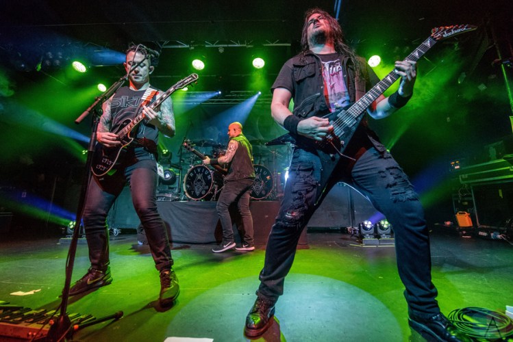 Trivium performs at Rock City in Nottingham on February 18, 2017. (Photo: Sabrina Ramdoyal/Aesthetic Magazine)