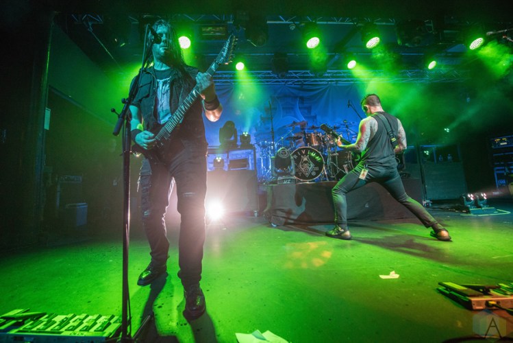 Trivium performs at Rock City in Nottingham on February 18, 2017. (Photo: Sabrina Ramdoyal/Aesthetic Magazine)