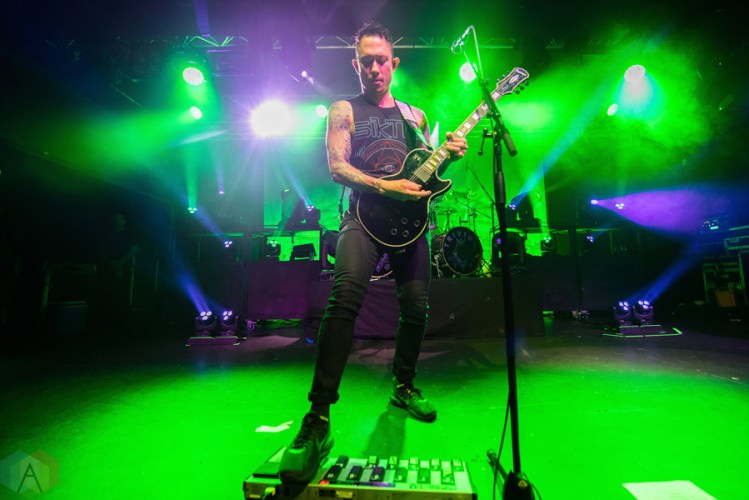 Trivium performs at Rock City in Nottingham on February 18, 2017. (Photo: Sabrina Ramdoyal/Aesthetic Magazine)