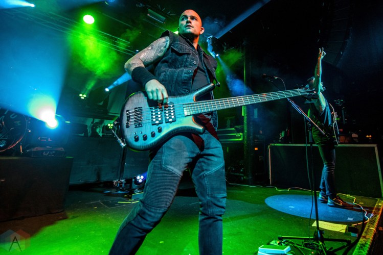 Trivium performs at Rock City in Nottingham on February 18, 2017. (Photo: Sabrina Ramdoyal/Aesthetic Magazine)