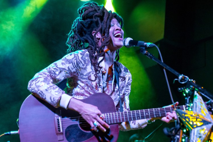 Valerie June performs at the Great Hall in Toronto on February 9, 2017. (Photo: Orest Dorosh/Aesthetic Magazine)