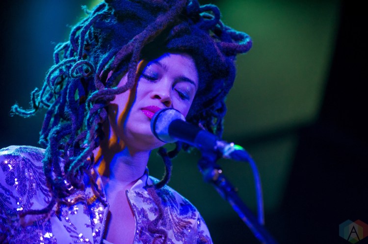 Valerie June performs at the Great Hall in Toronto on February 9, 2017. (Photo: Orest Dorosh/Aesthetic Magazine)