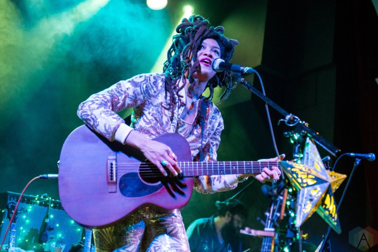 Valerie June performs at the Great Hall in Toronto on February 9, 2017. (Photo: Orest Dorosh/Aesthetic Magazine)