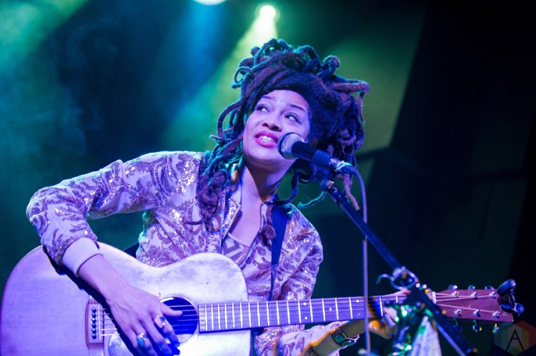 Valerie June performs at the Great Hall in Toronto on February 9, 2017. (Photo: Orest Dorosh/Aesthetic Magazine)