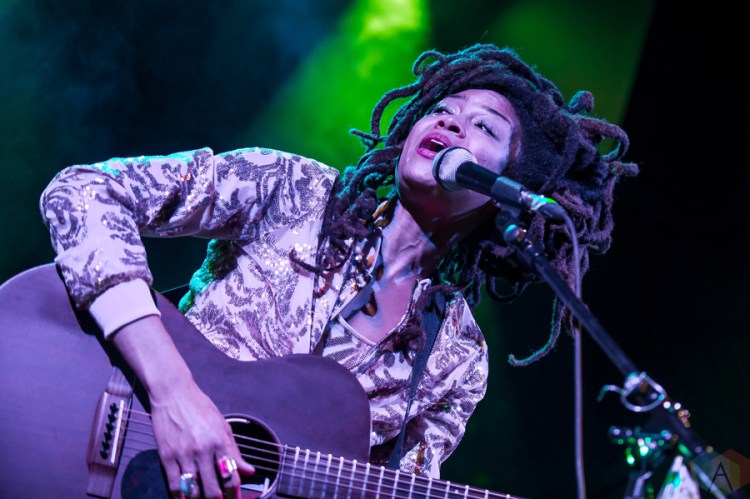 Valerie June performs at the Great Hall in Toronto on February 9, 2017. (Photo: Orest Dorosh/Aesthetic Magazine)
