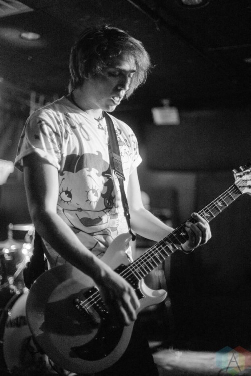 Waterparks performs at Hard Luck Bar in Toronto on February 26, 2017. (Photo: Chloe Thomson/Aesthetic Magazine)