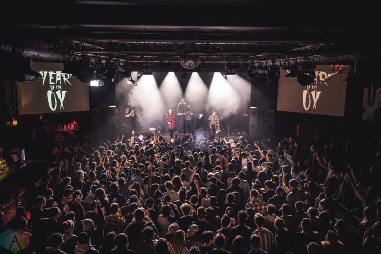 Year of the Ox performs at the Mod Club in Toronto on February 8, 2017. (Photo: Mike Nguyen/Aesthetic Magazine)