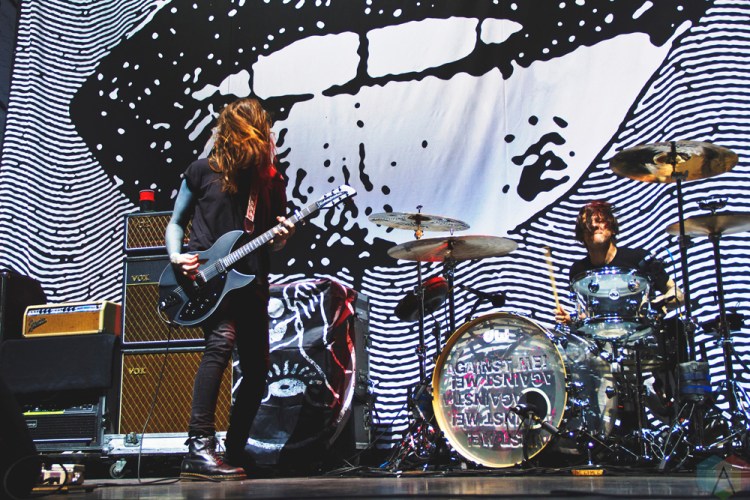 Against Me performs at FirstOntario Centre in Hamilton on March 20, 2017. (Photo: Adam Harrison/Aesthetic Magazine)