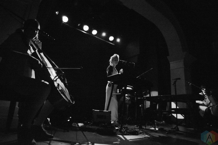 Agnes Obel performs at the Great Hall in Toronto on March 4, 2017. (Photo: Morgan Hotston/Aesthetic Magazine)