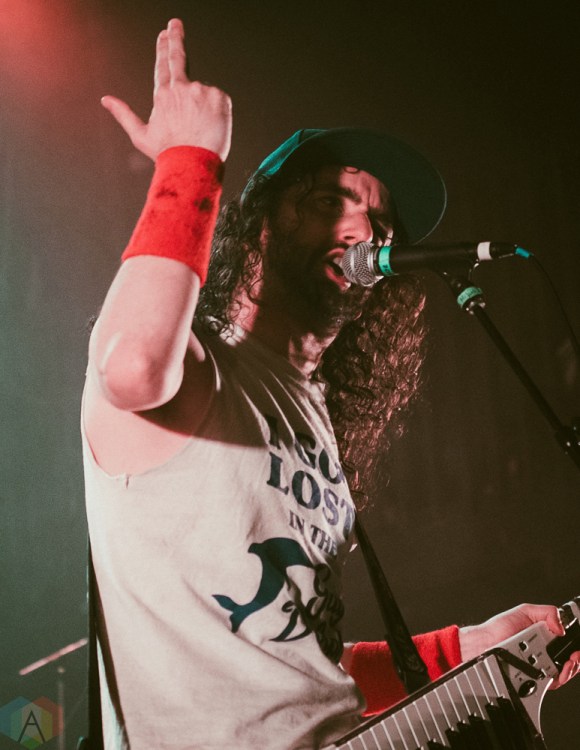 Alestorm performs at the Opera House in Toronto on March 22, 2017. (Photo: David Scala/Aesthetic Magazine)
