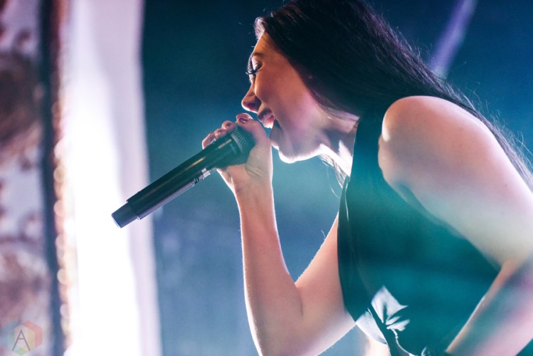 Amarnthe performs at the Opera House in Toronto on March 5, 2017. (Photo: Jaime Espinoza/Aesthetic Magazine)