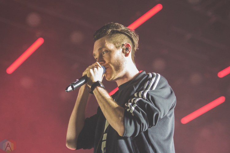 Bastille performs at the Air Canada Centre in Toronto on March 24, 2017. (Photo: Charito Yap/Aesthetic Magazine)